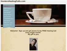 Tablet Screenshot of huntershealingcalls.com